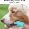 Dog Super Soft Pet Finger Toothbrush Teeth Cleaning Silicone Tooth Brush Tool Dog Cat Cleaning