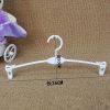 10PCS NonSlip Strengthen Plastic Hanger Bra Rack Soft Underwear Hangers Slip-resistant Magic Underwear Panties Clip