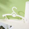 5pcs Baby Clothes Hanger Flexible Racks Plastic Clothing Display Kids Hangers Unmarked Children Coats Hanger Organizer